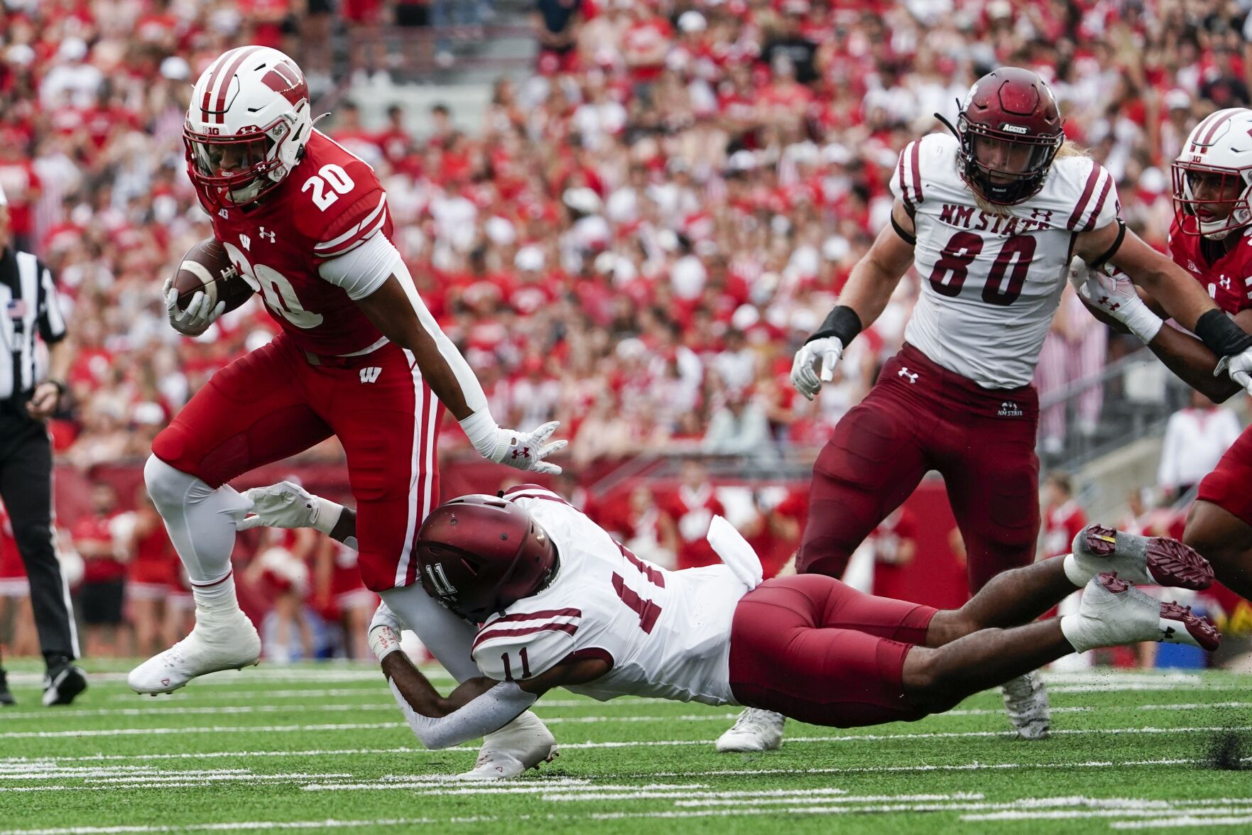 New Mexico St Wisconsin Football